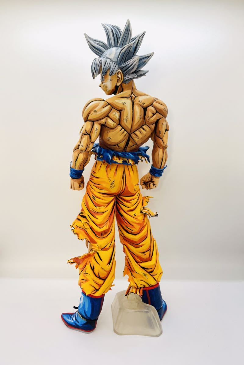 ドラゴンボール 孫悟空 身勝手の極意 イラスト風 リペイント 二次元彩色 2次元 フィギュア 一番 孫悟空 売買されたオークション情報 Yahooの商品情報をアーカイブ公開 オークファン Aucfan Com