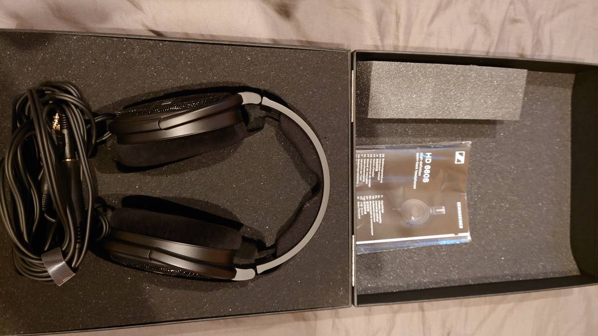 ゼンハイザーHD660S GROOVEAUDIO特注ケーブル ifi zendac ipower電源ケーブル中古美品セット販売_5