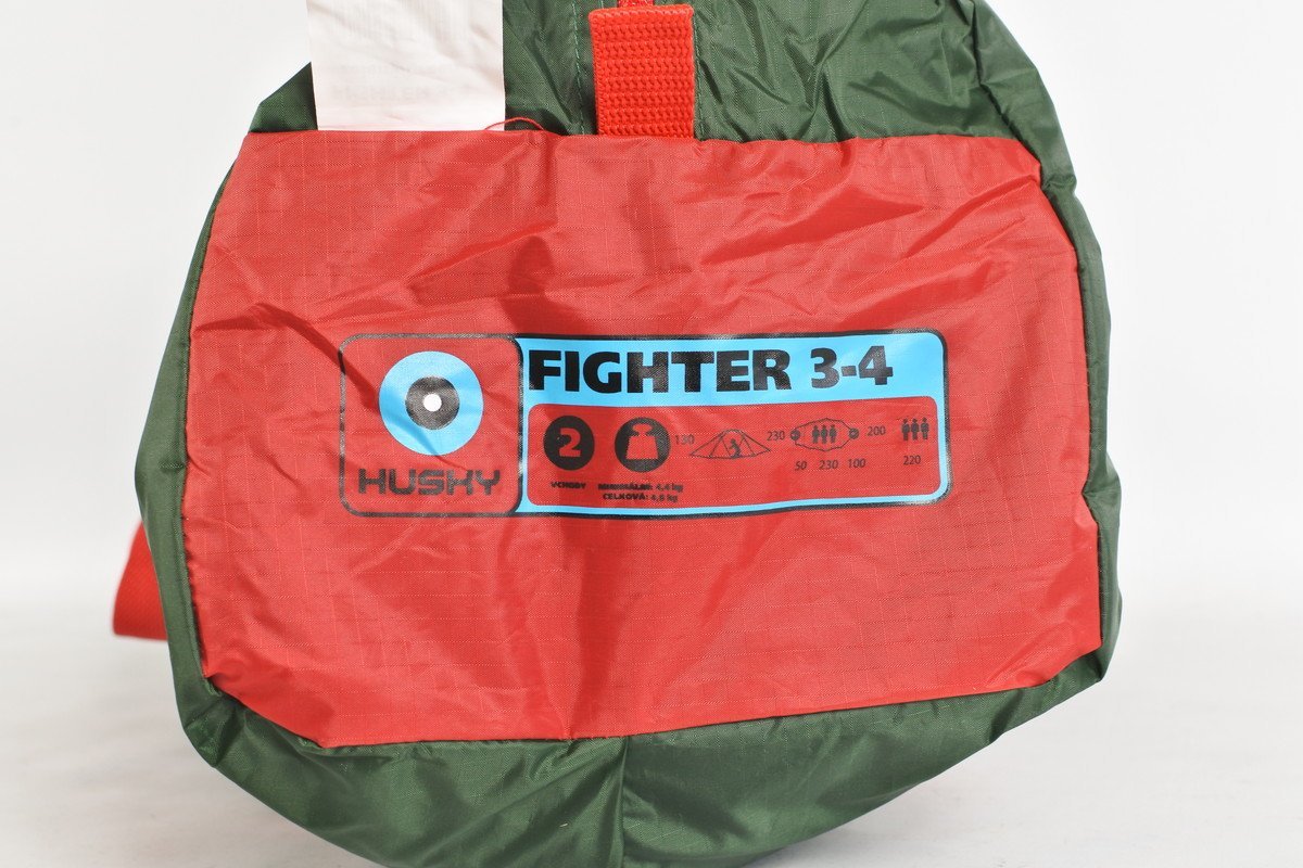 ▽未使用 HUSKY ハスキー Fighter ファイター 3-4人用 グリーン