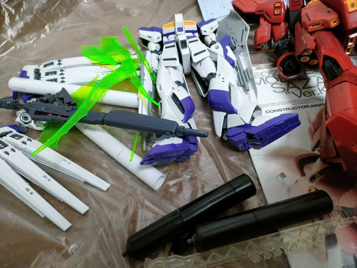 ジャンク MG 1/100 機動戦士ガンダム ハイニューガンダム サザビー Ver 