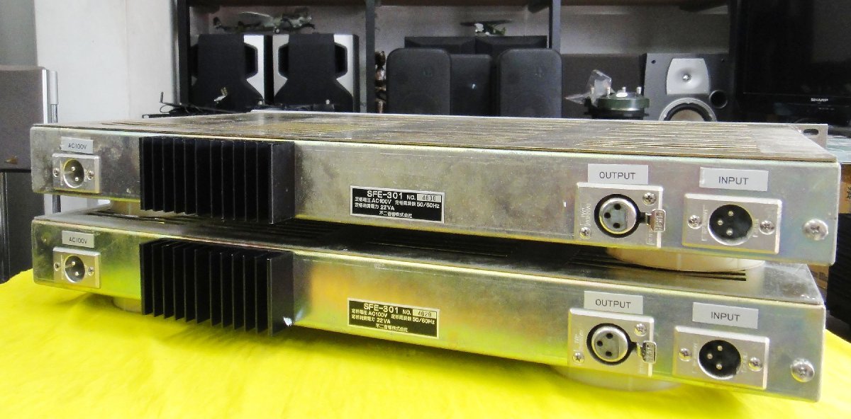 (ビンテージ) HYFAX SFE-301 完全動作品❷ HYFAX（不二音響株式会社）/28バンド・グラフィック・イコライザー