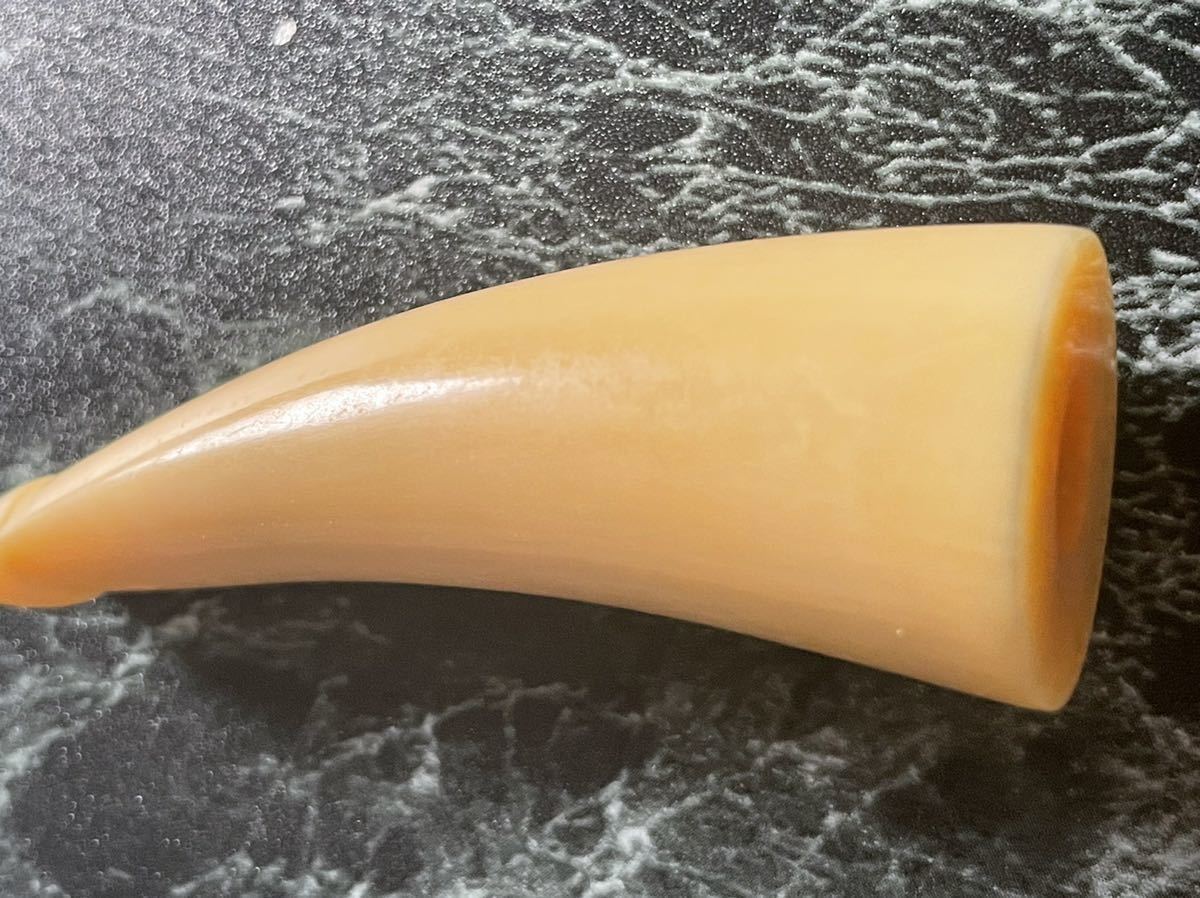 大宮鯨歯製作所 鯨歯 パイプ 約7cm 約31g 箱付 女川港 牡鹿 石巻 