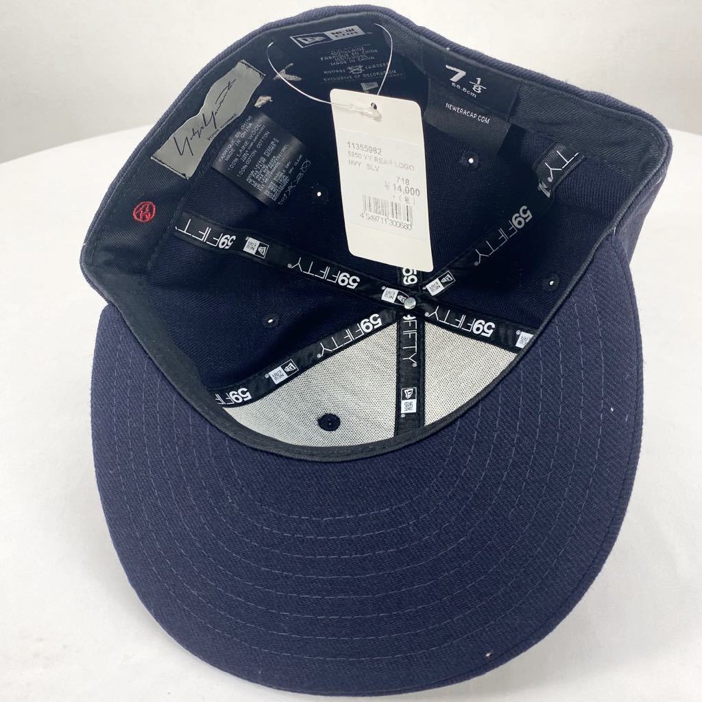 Yohji Yamamoto × Yamamoto(ヨウジヤマモト) 20SS POUR 新品　yohji yamamoto ヨウジヤマモト　NEW ERA ニューエラ コラボ　キャップ帽子 59FIFTY