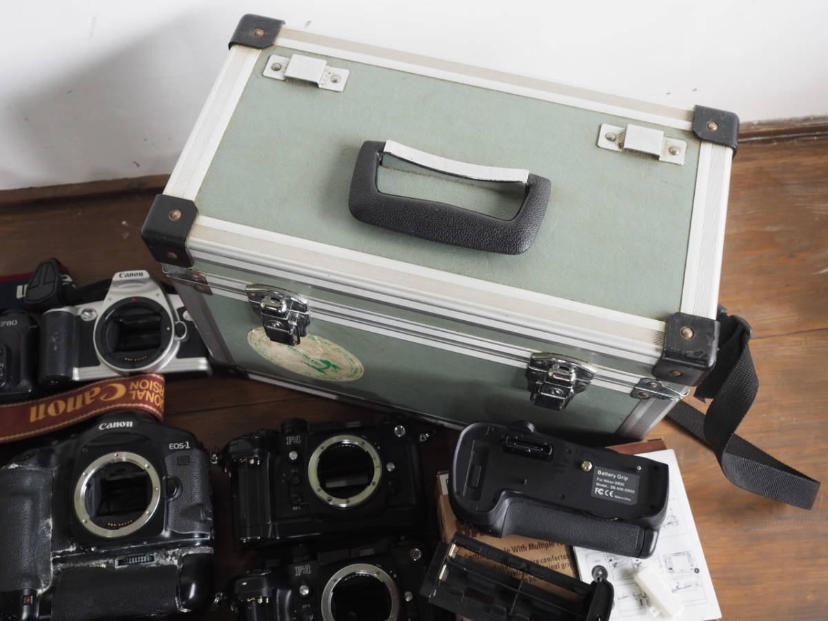 カメラ・レンズ・用品等 30点 EOS-1N F4 FE 等 ☆フィルムカメラレンズ30点まとめ☆ CANON EOS-1N 1V EOS-1 EOS7