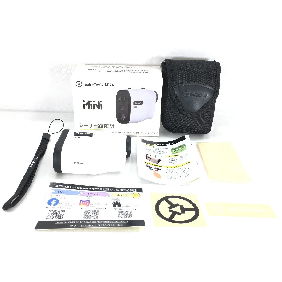 品 TecTecTecJAPAN レーザー距離計 MiNi(スコープ)｜売買されたオークション情報、yahooの商品情報をアーカイブ公開 - オークファン スコープ