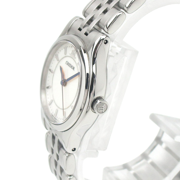 1円～ 3ヶ月保証付き 磨き済み 美品 本物 SEIKO CREDOR セイコー