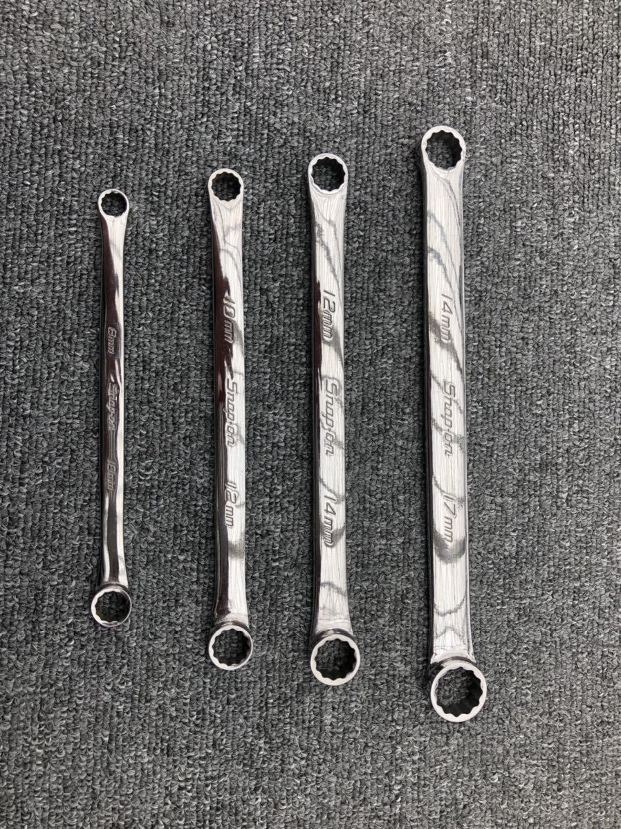 スナップオン【Snap-on】ストレートメガネレンチ5本セット スナップオン【Snap-on】ストレートメガネレンチ5本セット