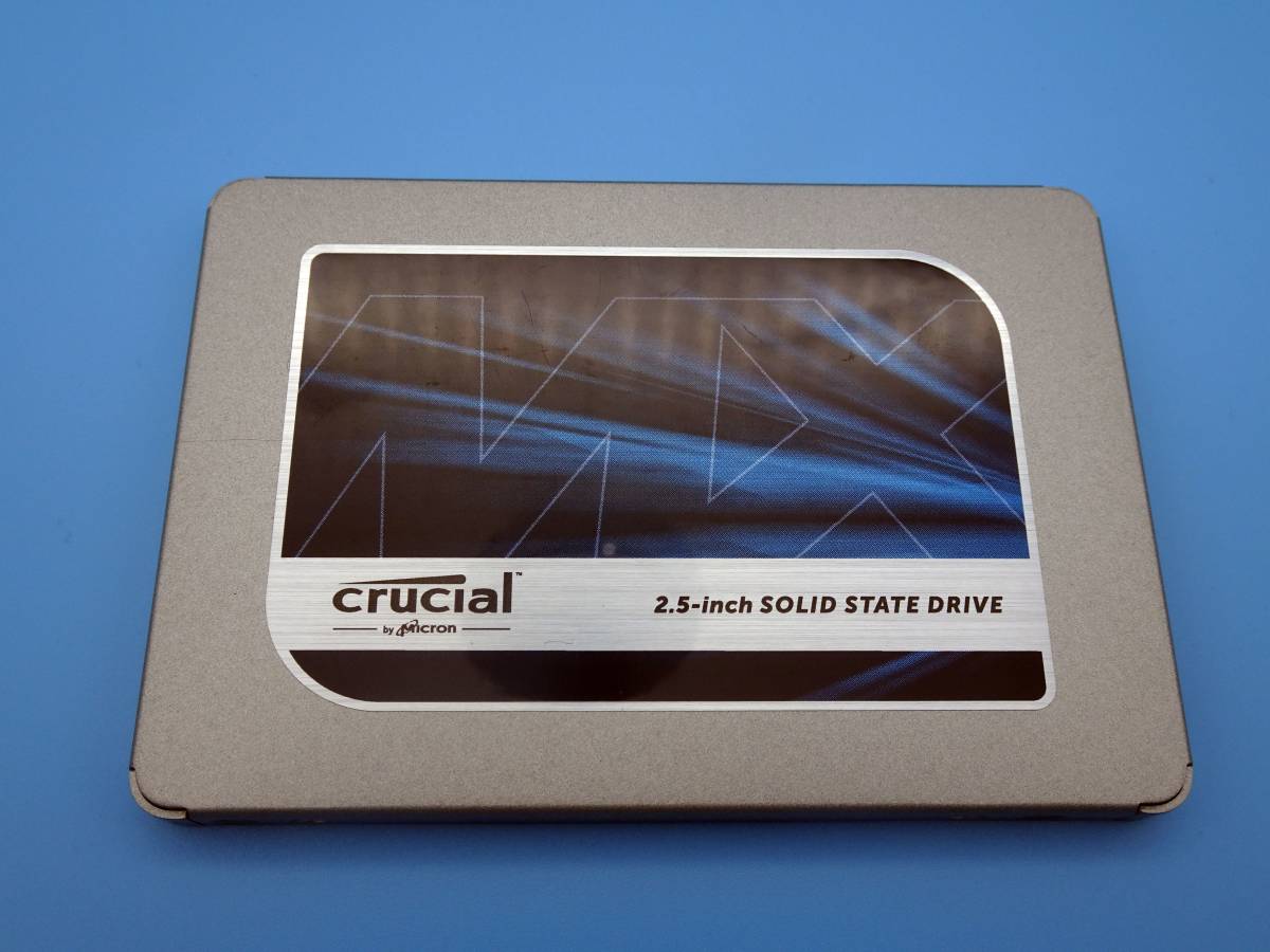 中古・使用時間3H！】Crucial 2.5インチ SSD 500GB CT500MX500SSD1/JP