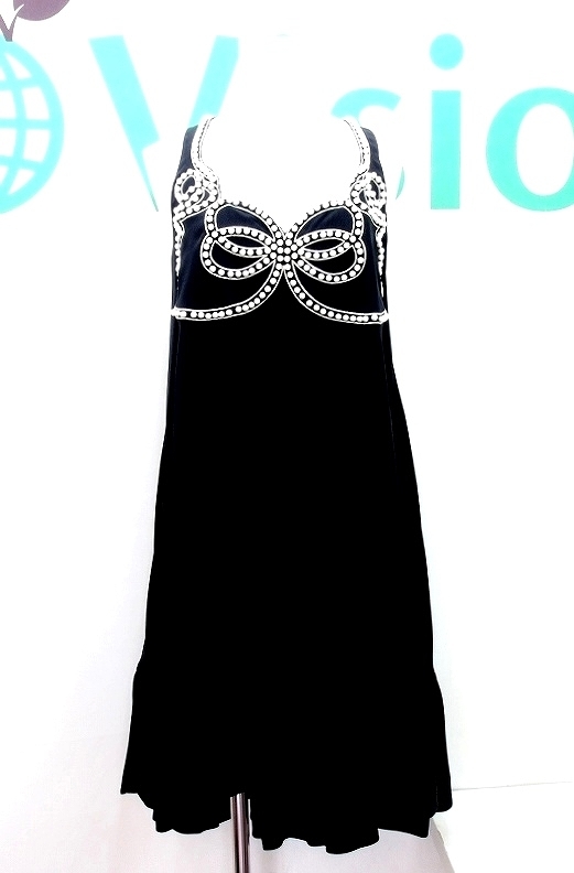 Blumarine ブルマリン ウールカシミヤ ビジュー ファー ニット