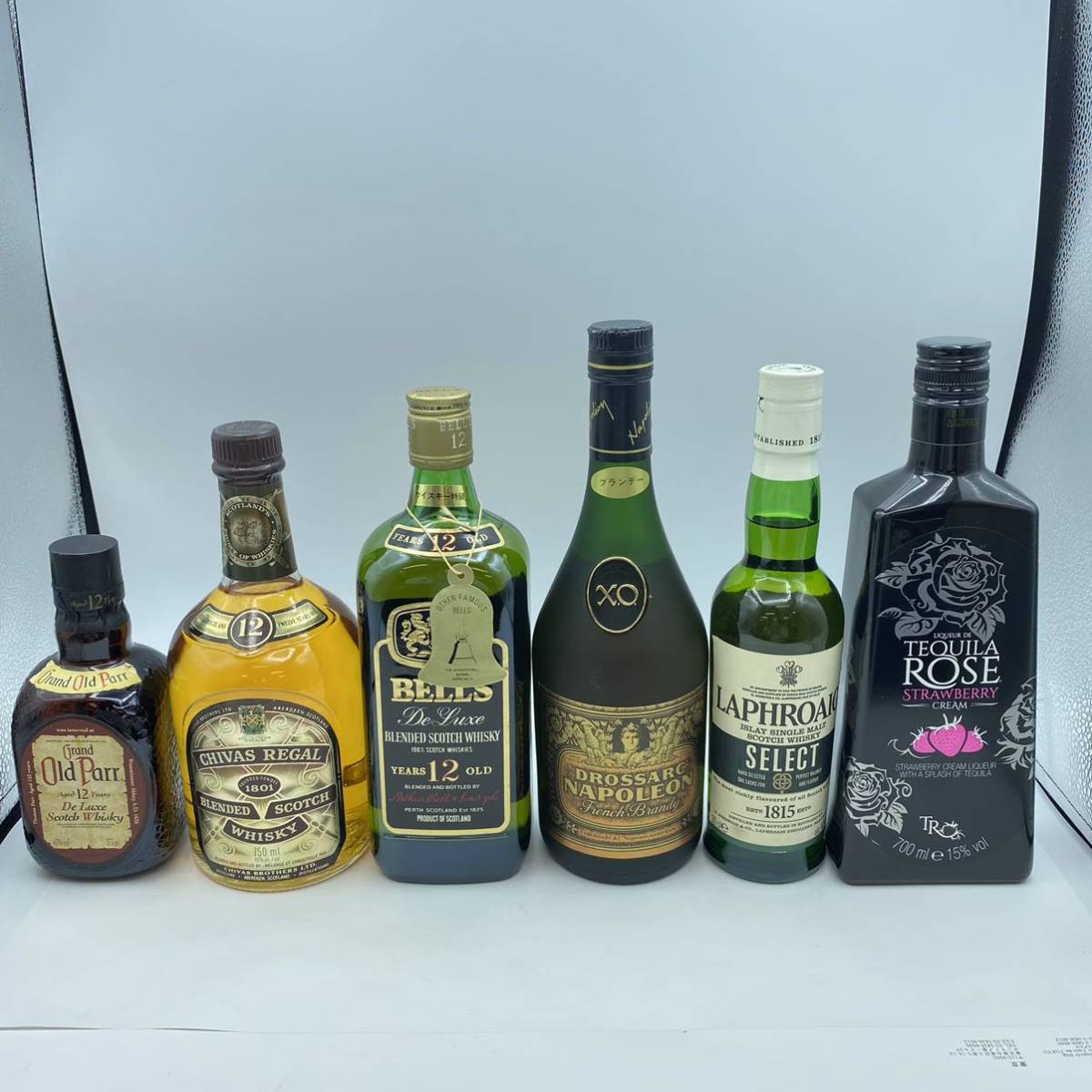 OLD PARR 12-1L. Napoleon 700ml他6本まとめ 未開栓】Old Parr