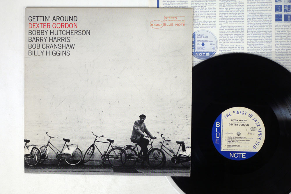 美品　ゲッティン アラウンド　BST 84204 米 DEXTER GORDON/GETTIN' AROUND/BLUE NOTE BST-84204 【公式通販】