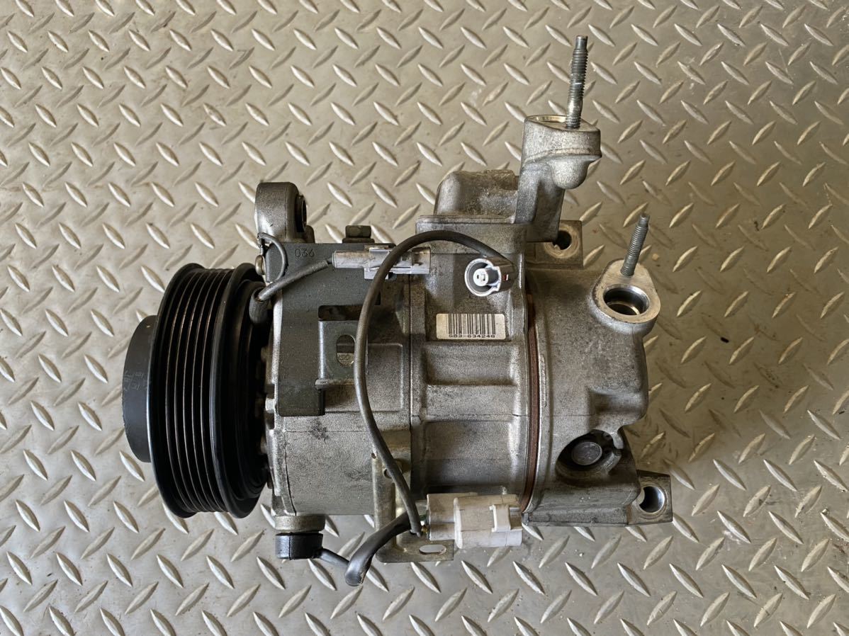 トヨタ JZS161 アリスト 純正 エアコン コンプレッサー 中古 2JZ-GTE  