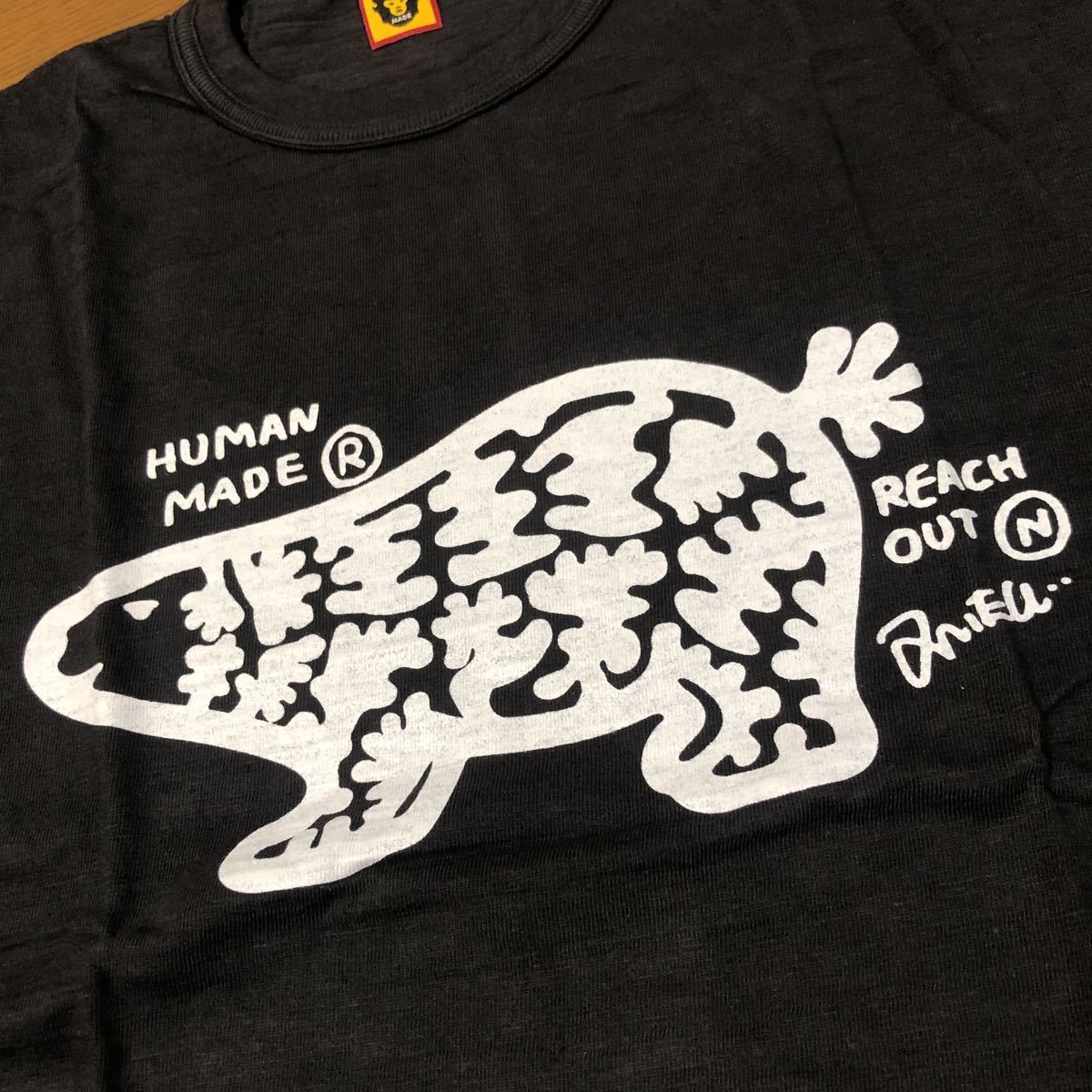 木梨憲武 × HUMAN MADE T-SHIRT #3 黒(2XL) ヒューマンメイド NIGO