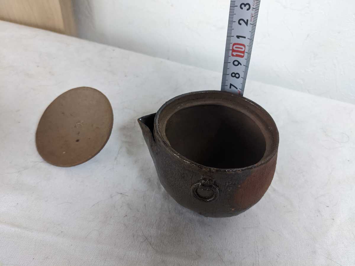 備前焼 宝瓶 急須 摘みがすっきり 煎茶道具 備前焼 宝瓶 急須 A 礫急須