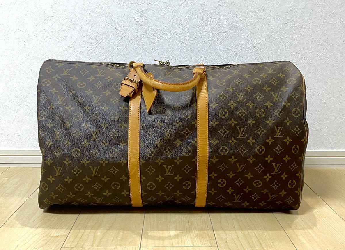 1円スタート LOUIS VUITTON ルイヴィトン モノグラム キーポル60