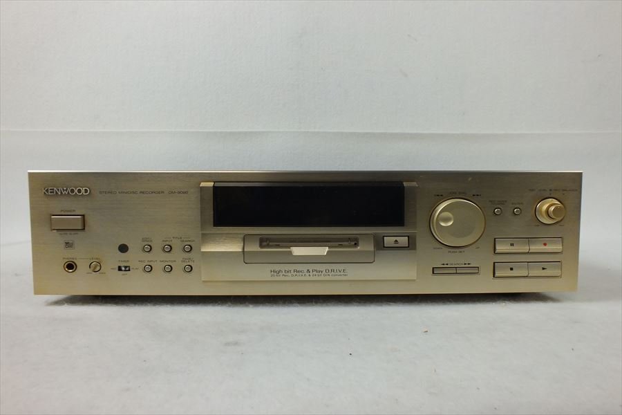 ☆ KENWOOD ケンウッド DM-9090 MDデッキ 動作確認済 音出し確認済 