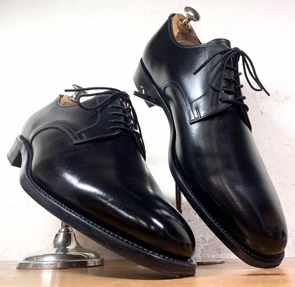 【新作登場，新品】 極 /純正キーパー付 日本製 SCOTCHGRAIN/スコッチグレイン アシュランス ポストマン プレーントゥ 241/2EEE ブラック/regal(24.5cm)｜売買されたオークション情報、yahooの商品情報をアーカイブ公開 - 24.5cm