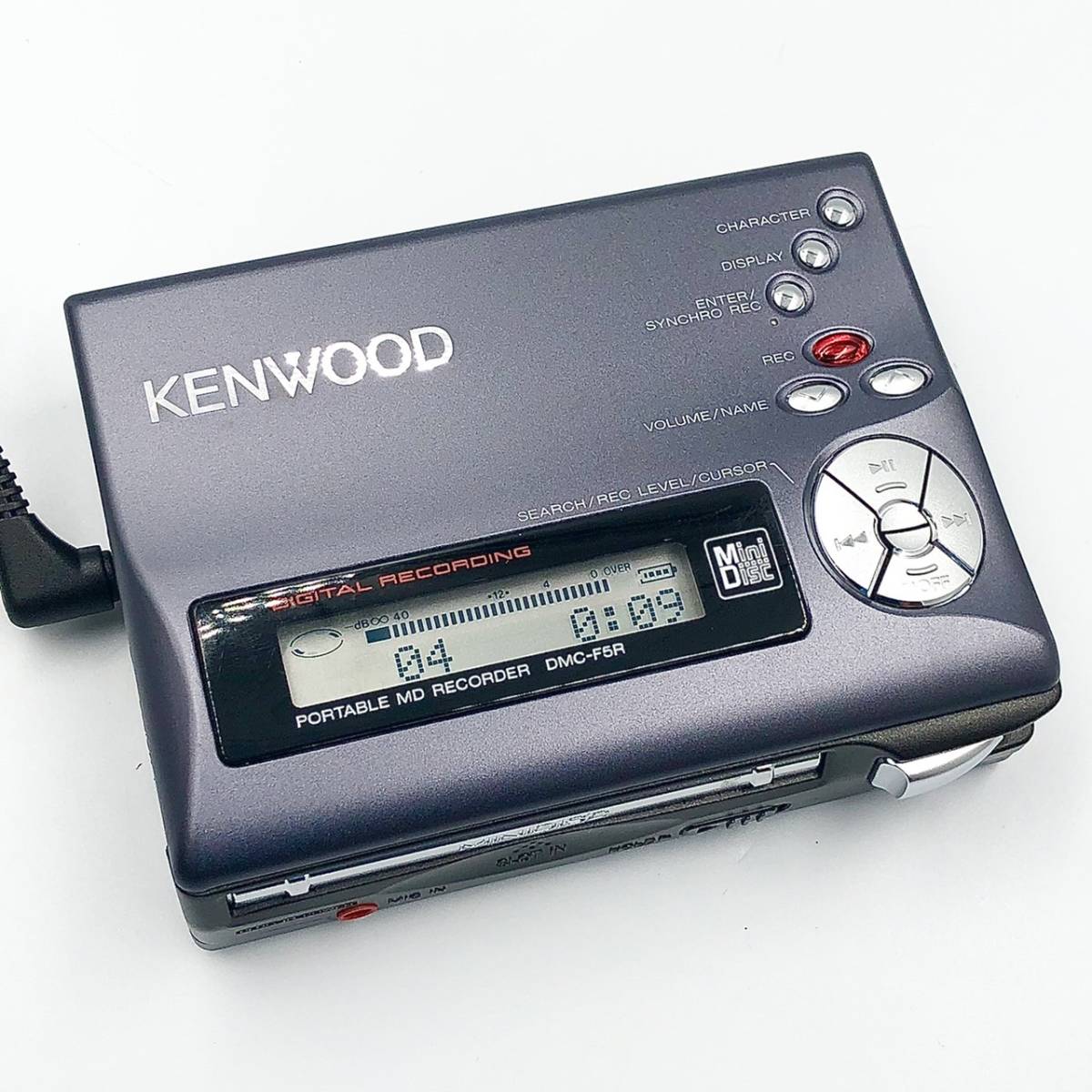 ★☆超美品　動作OK KENWOOD MDレコーダー　DMC-F5R☆★