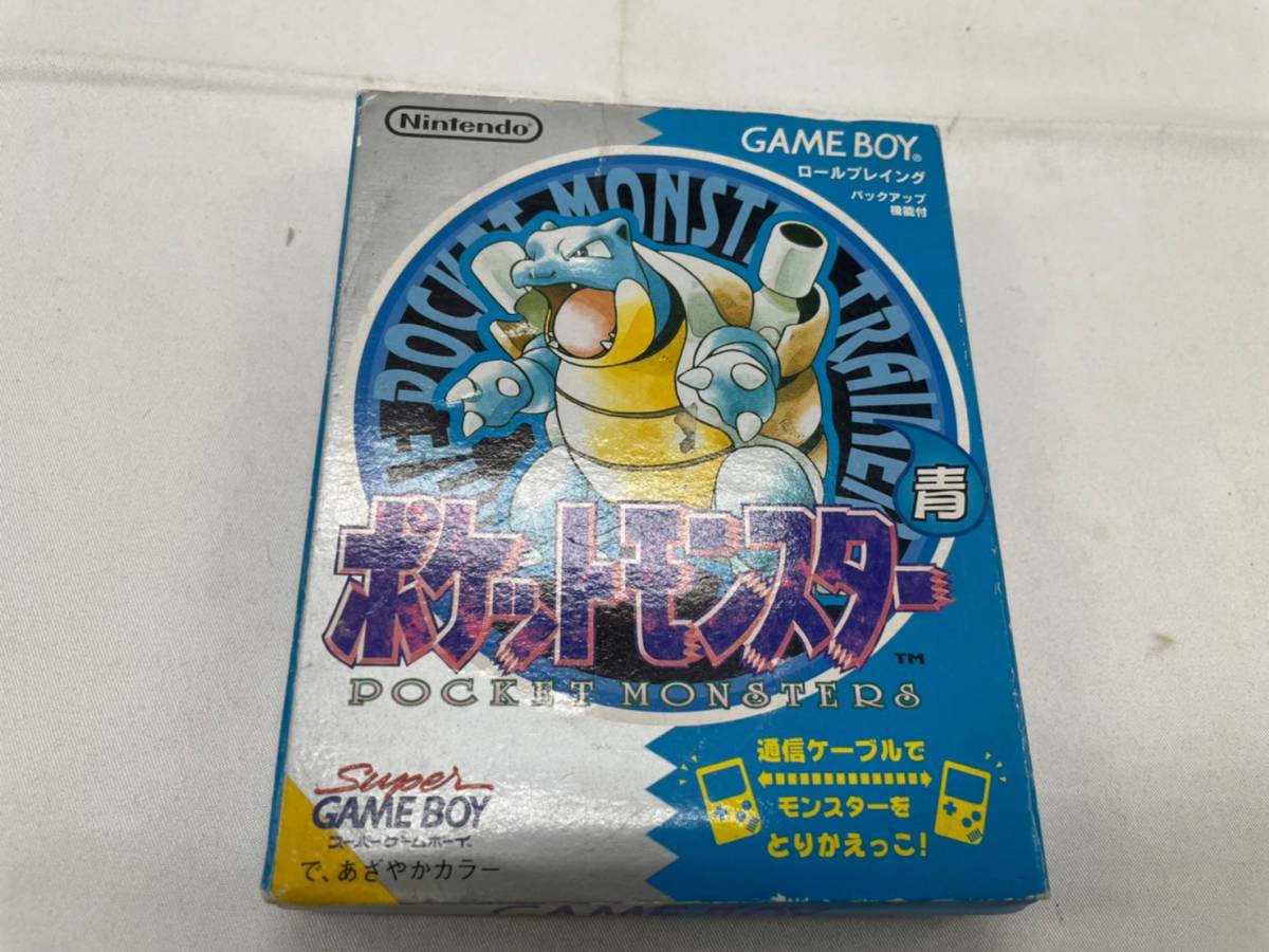  05565 み ゲームボーイ 専用ソフト ポケットモンスター 青 ニンテンドー RPG ゲーム 品(ロールプレイング)｜売買されたオークション情報、yahooの商品情報をアーカイブ公開 - オークファン タイトル