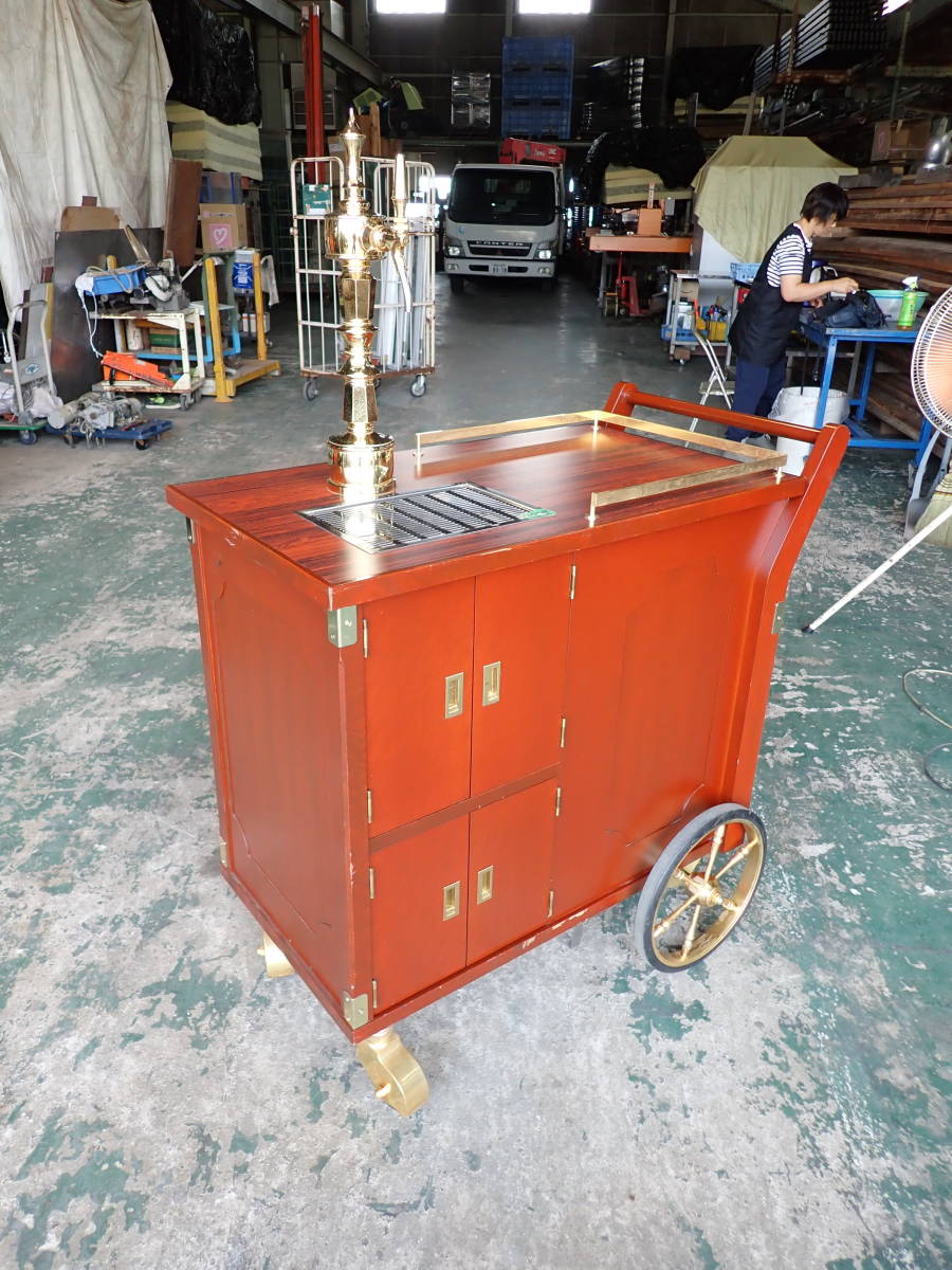 超激得，安い 061501程度良品 ニットクビールサーバーワゴンタワー式ゴールド 移動氷冷式 業務用西(ビアサーバー)｜売買されたオークション情報、yahooの商品情報をアーカイブ公開 - オークファン ビアサーバー