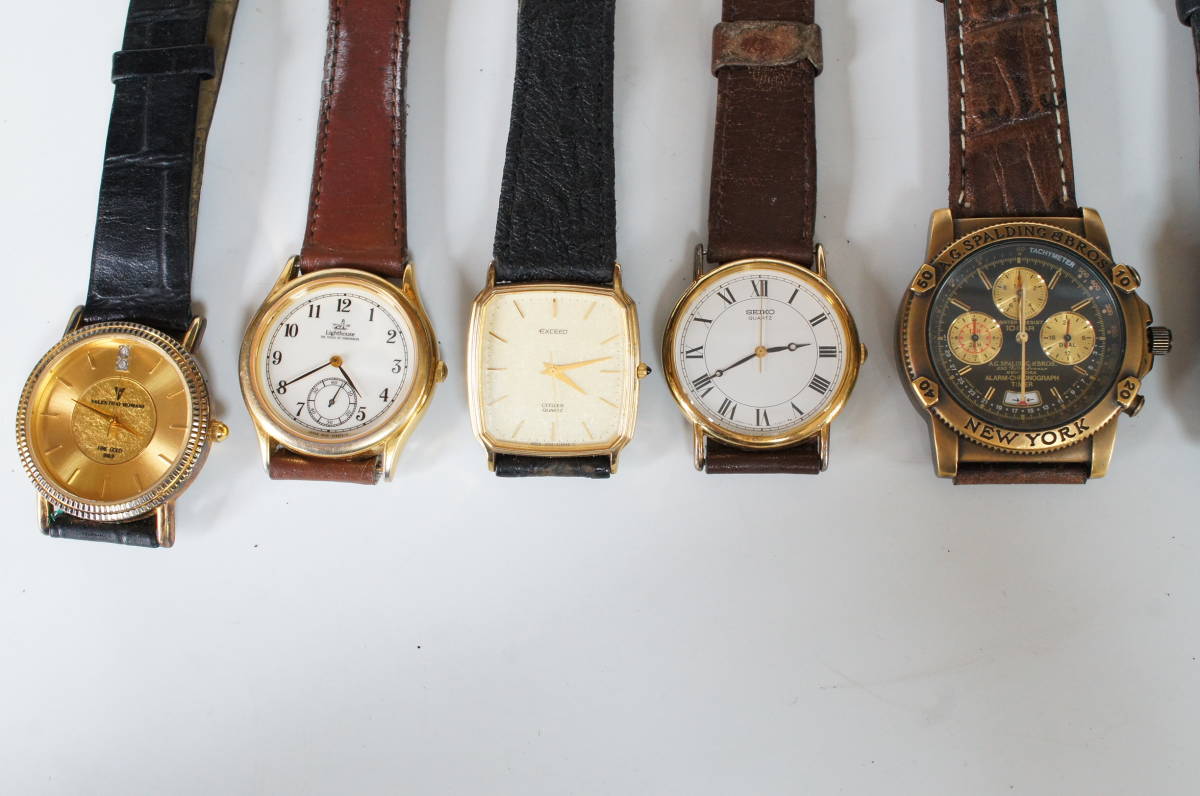 F319□20点セット SEIKO CITIZEN セイコー他 ゴールドカラーのみ