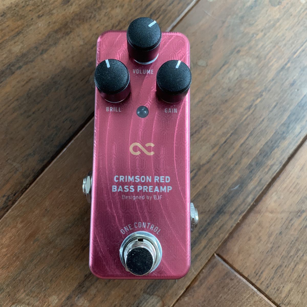 ONE CONTROL crimson red bass preamp ベースプリアンプ Control One