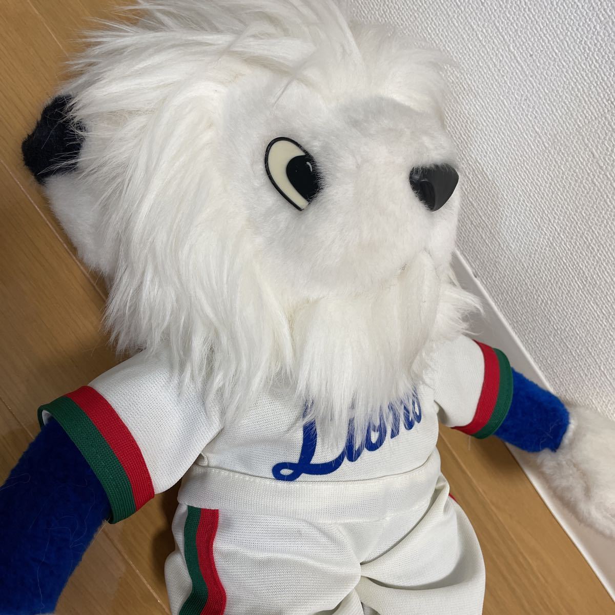 レオくん 西武ライオンズ ぬいぐるみ マスコット 三英貿易 当時物 タグ