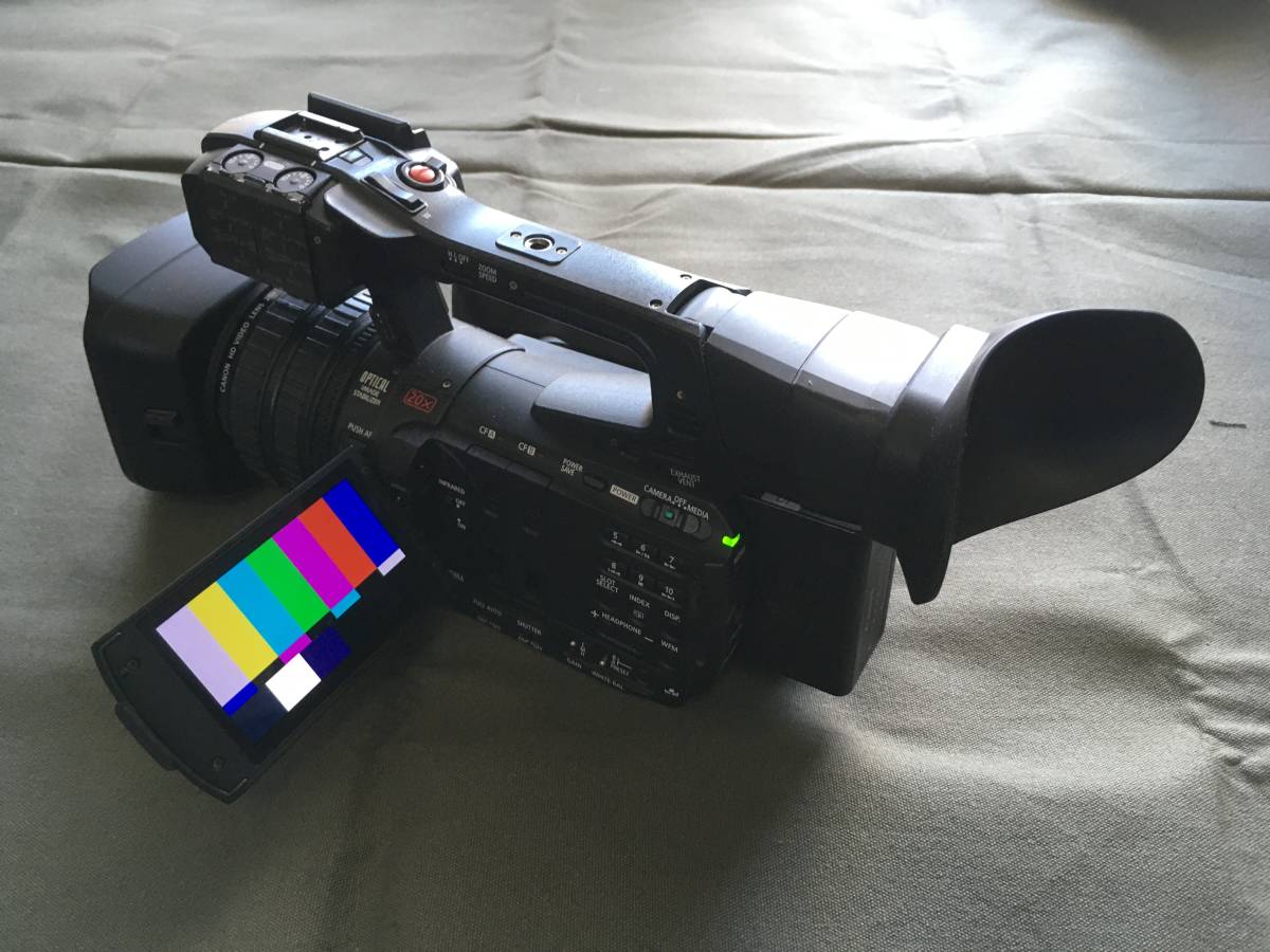 ジャンクCanon XF205 業務用ビデオカメラ