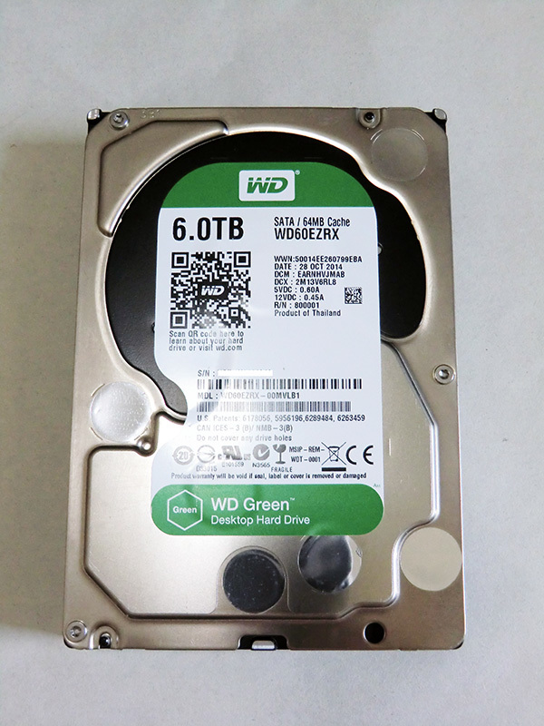 Digital Western 6TB WD60EZRX WD SATA Green HDD ◇ Blue | Hard