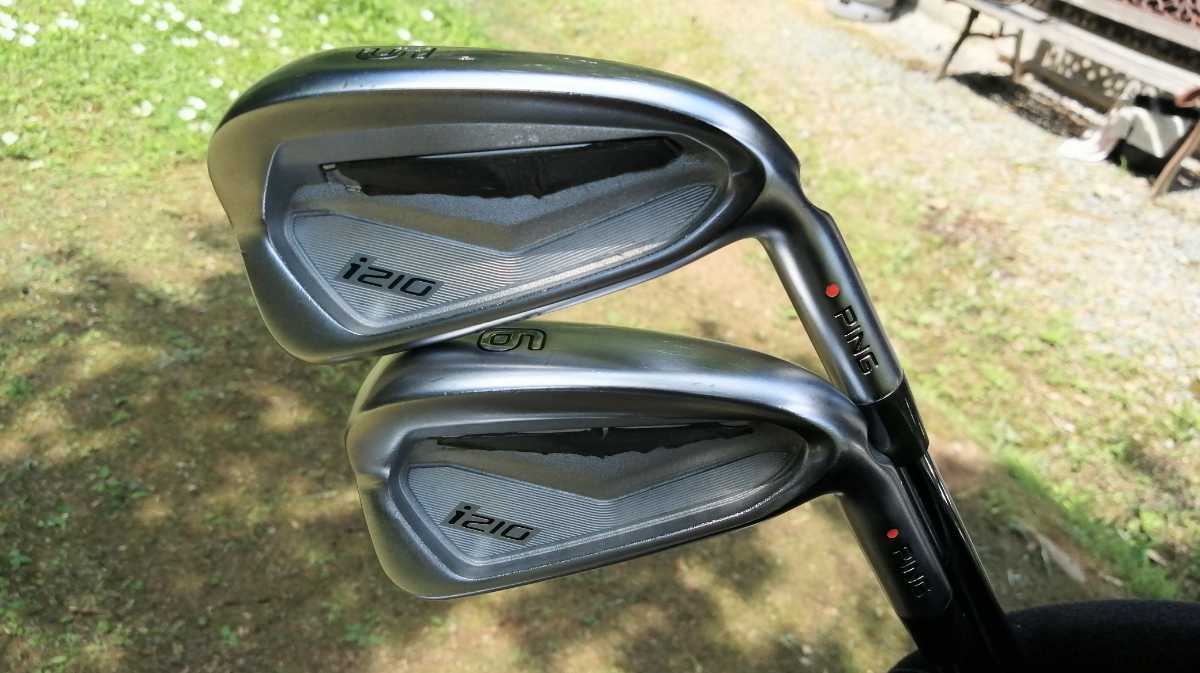 PING i210 オレンジ NS950 neo R 6本 ピンアイアン イオミック
