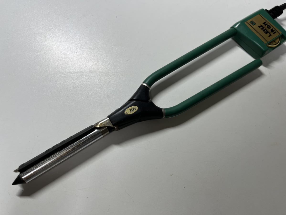 LENZ SYSTEM IRON α-10　レンツシステムアイロン 新品未使用品 11ひ131 理容 アイロン ヘアアイロン レンツ LENZ SYSTEM IRON a-10 美