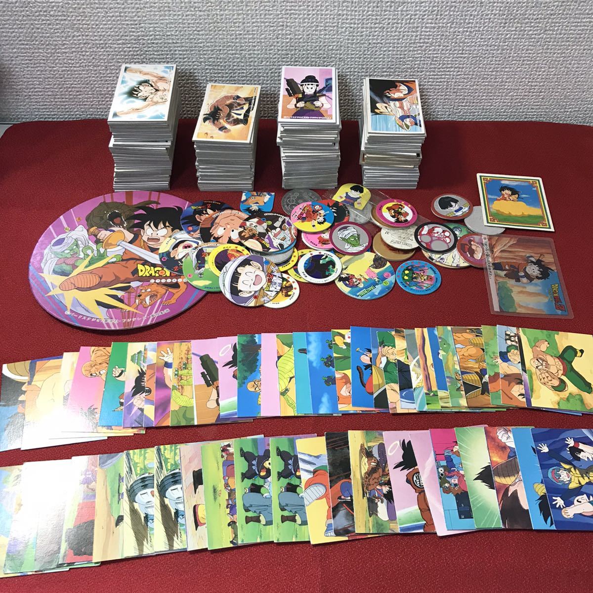 ドラゴンボール 丸面子 大量まとめセット キラ アマダ めんこ メンコ
