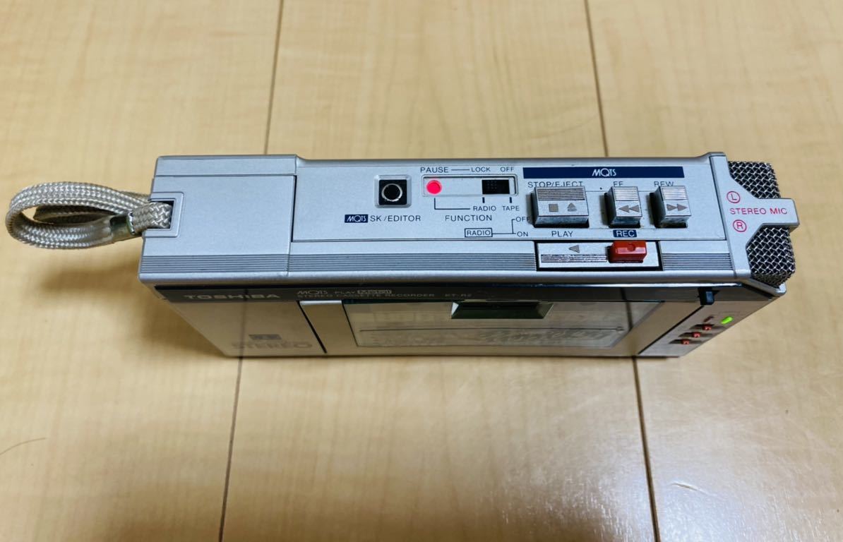 TOSHIBA STEREO Walky PLAY&REC 東芝 ステレオカセットレコーダー KT