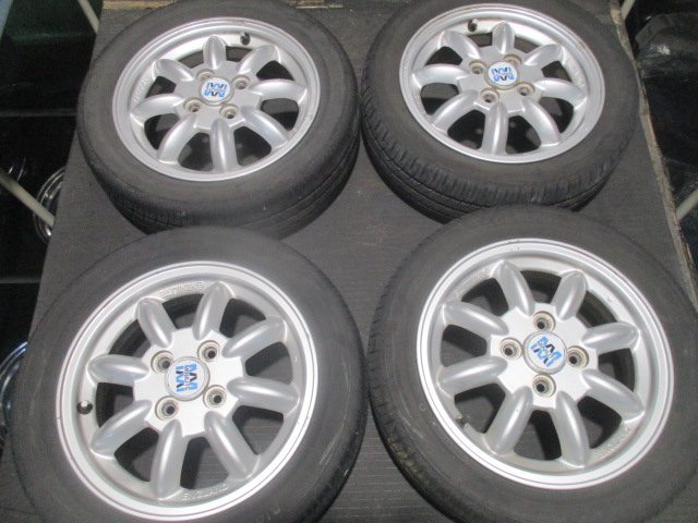 低価，人気SALE H ダイハツ ミニライト 14インチ アルミホイール 14&times;4.5J +45 PCD100 TOYO タイヤ 2017年製造 165/55R14 ４本セット(純正品)｜売買されたオークション情報、yahooの商品情報をアーカイブ公開 - オーク 4穴