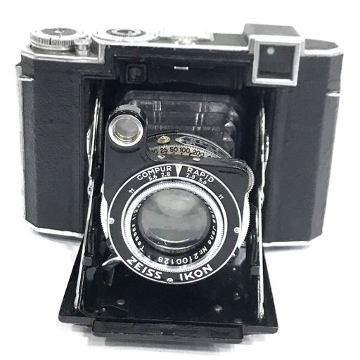 『希少』　Zeiss Ikon　蛇腹　中版カメラ ZEISS IKON Tessar 1:2.8 8cm ツァイスイコン 中判カメラ 蛇腹カメラ