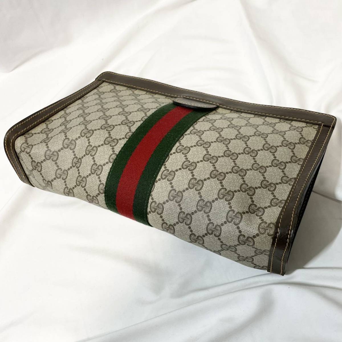 1円【極美品】GUCCI グッチ セカンドバッグ クラッチバッグ オールド 