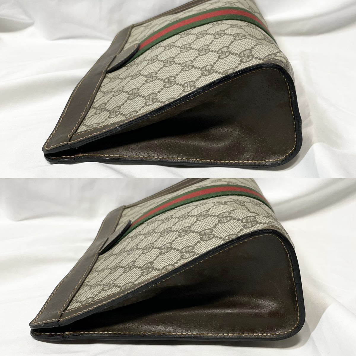 1円【極美品】GUCCI グッチ セカンドバッグ クラッチバッグ オールド 
