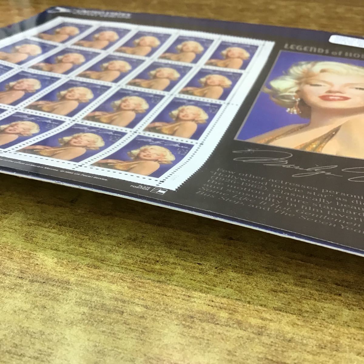 MARILYN MONROE アメリカ 切手】未使用品☆マリリン・モンロー