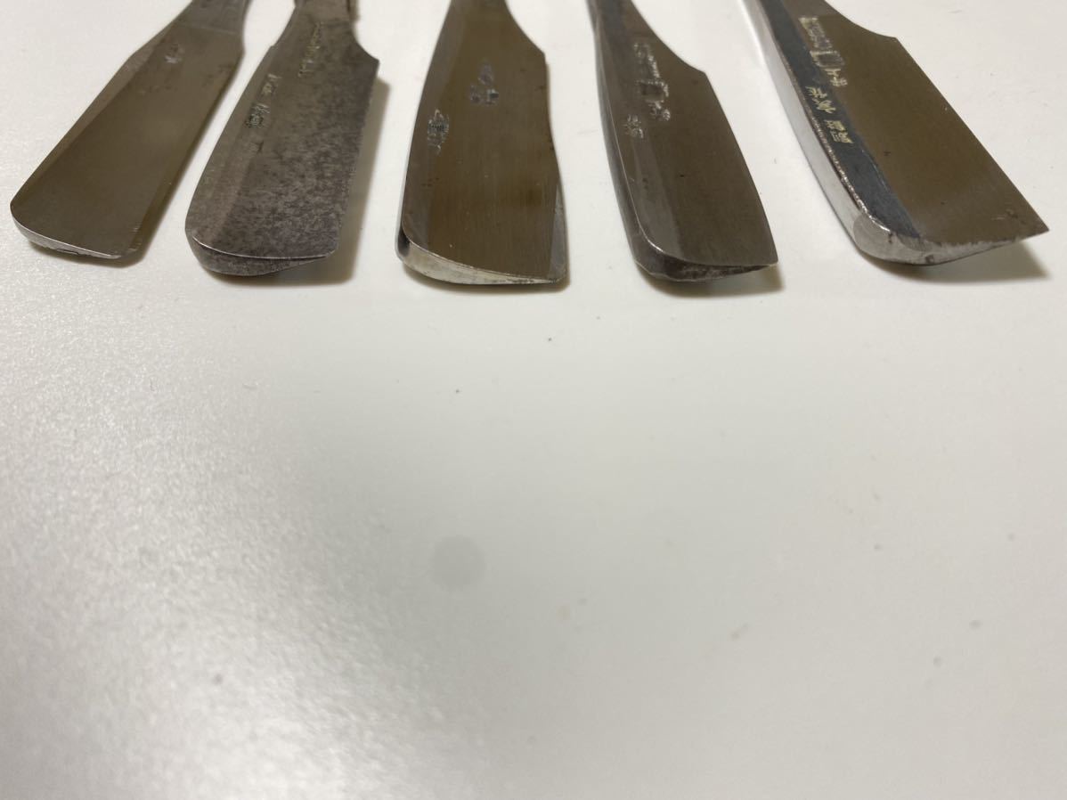 店舗用品 ☆理容 日本剃刀 まとめて 10本セット 玉鋼 井上藤助 他 (8)