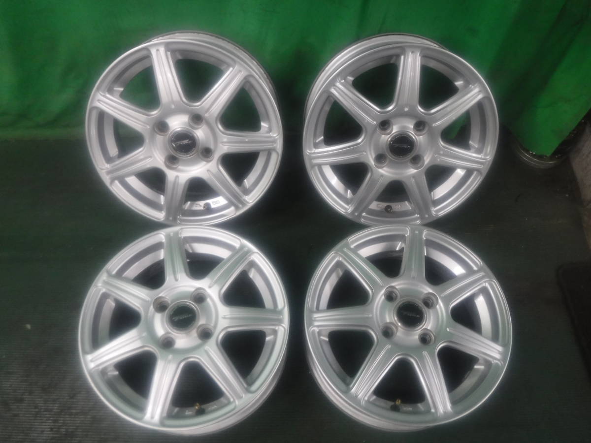 ホイール TOPRUN トップラン 14インチ 14×4.5J +45 PCD100 4H シルバー 
