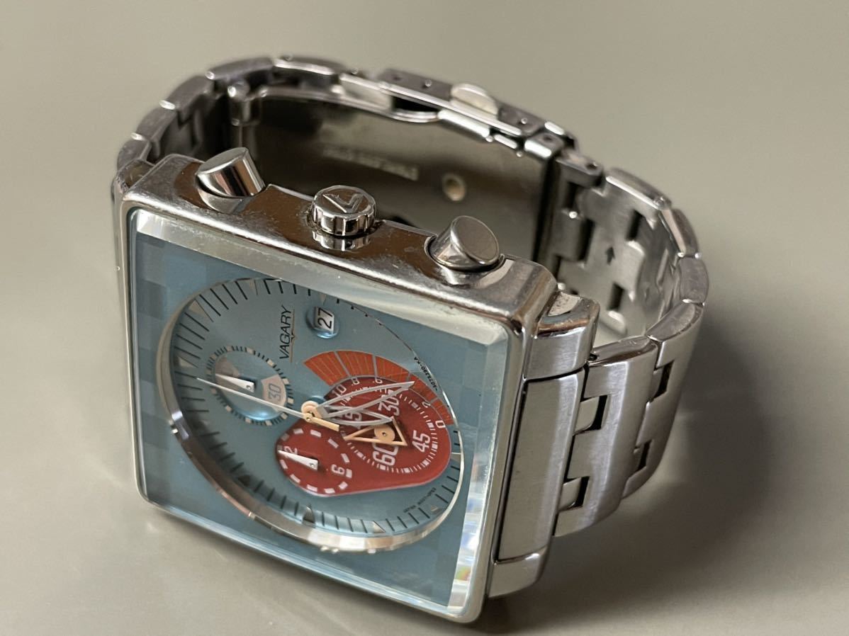 1円〜☆メンズ腕時計 シチズン CITIZEN クロノグラフ VAGARY バガリー 