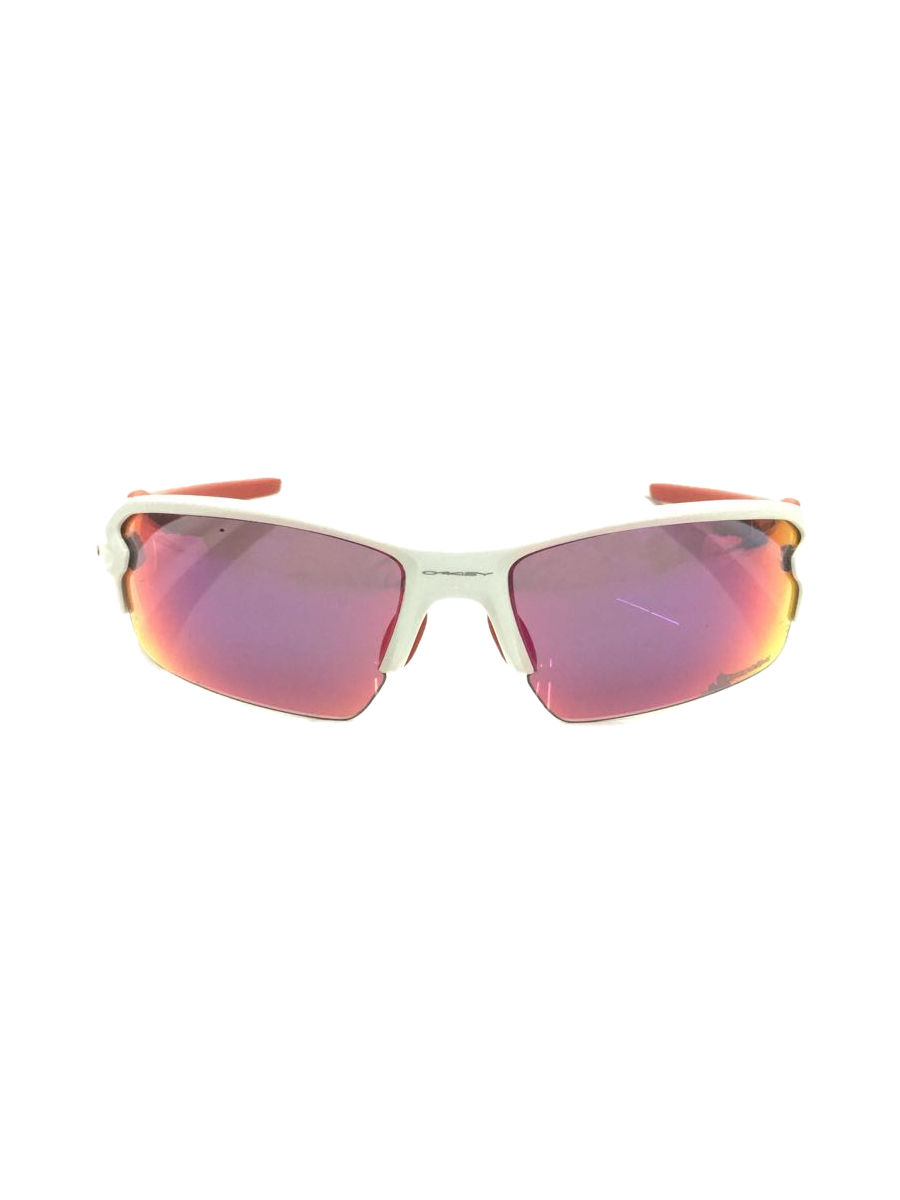 OAKLEY◆FLAK2.0/サングラス/スポーツグラス/プラスチック/WHT/PUP オークリー OAKLEY FLAK2.0 81◆60&frasl;OAKLEY フラック2.0 未使用♪プリズム♪プリズムジェイド&frasl;アジアンフィット