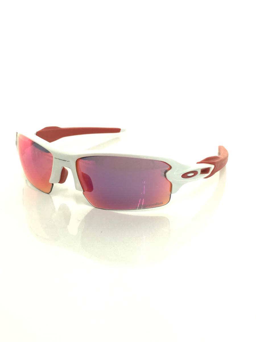 OAKLEY◆FLAK2.0/サングラス/スポーツグラス/プラスチック/WHT/PUP オークリー OAKLEY FLAK2.0 81◆60&frasl;OAKLEY フラック2.0 未使用♪プリズム♪プリズムジェイド&frasl;アジアンフィット