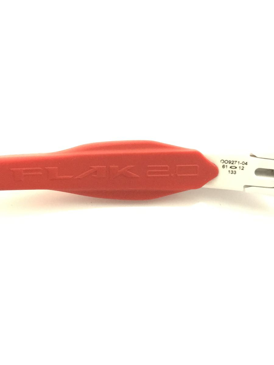 OAKLEY◆FLAK2.0/サングラス/スポーツグラス/プラスチック/WHT/PUP オークリー OAKLEY FLAK2.0 81◆60&frasl;OAKLEY フラック2.0 未使用♪プリズム♪プリズムジェイド&frasl;アジアンフィット