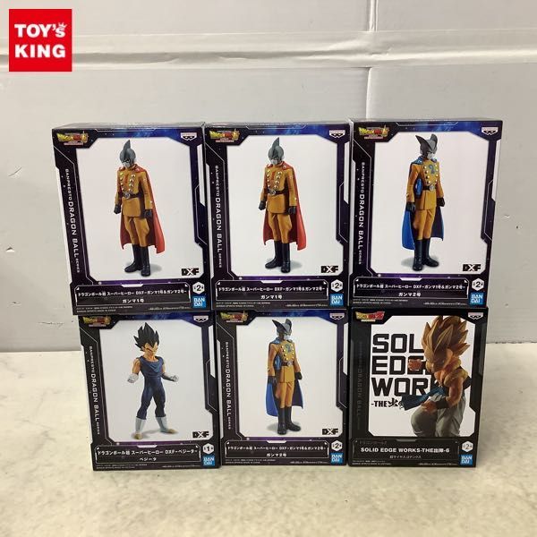 送料無料，格安 1円 含 ドラゴンボール超 等 スーパーヒーロー DXF ベジータ SOLID EDGE WORKS THE 出陣 6 超サイヤ人ゴテンクス 他(その他)｜売買されたオークション情報、yahooの商品情報をアーカイブ公開 - オーク その他