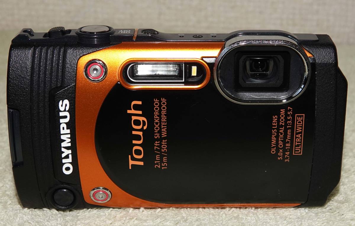 OLYMPUS デジタルカメラ STYLUS TG-850 Tough ホワイト