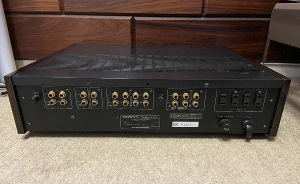 KB0409【ジャンク】Onkyo オンキョー プリアンプ Integra P-309