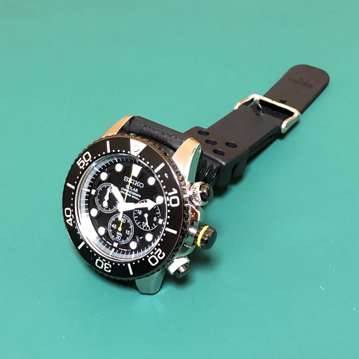 SEIKO プロスペックス V175-0AD0 クロノグラフ セイコー ダイバー 