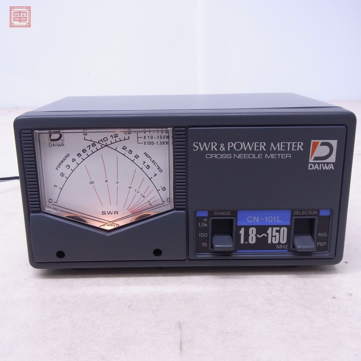 DAIWA CN-101L ダイワ 1.8MHz〜150MHz DAIWA10 SWR計 1.5kW⁄150W⁄