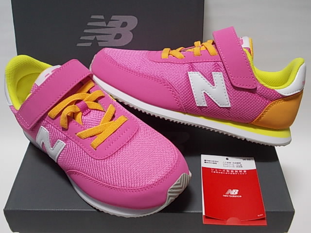 税0 ニューバランス YZ 720 PN2 ピンク 19，5cm ラス1足 3690即決am21jg1